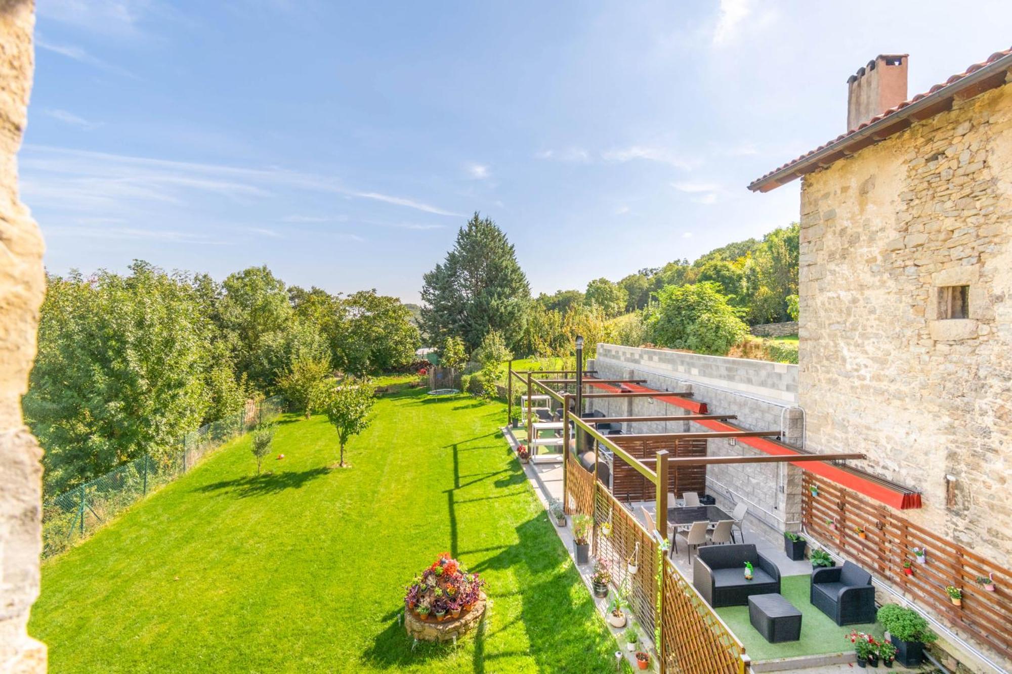Acogedora Casa Rural Con Jardin Y Barbacoa Proxima A Pamplona Ilzarbe Esterno foto