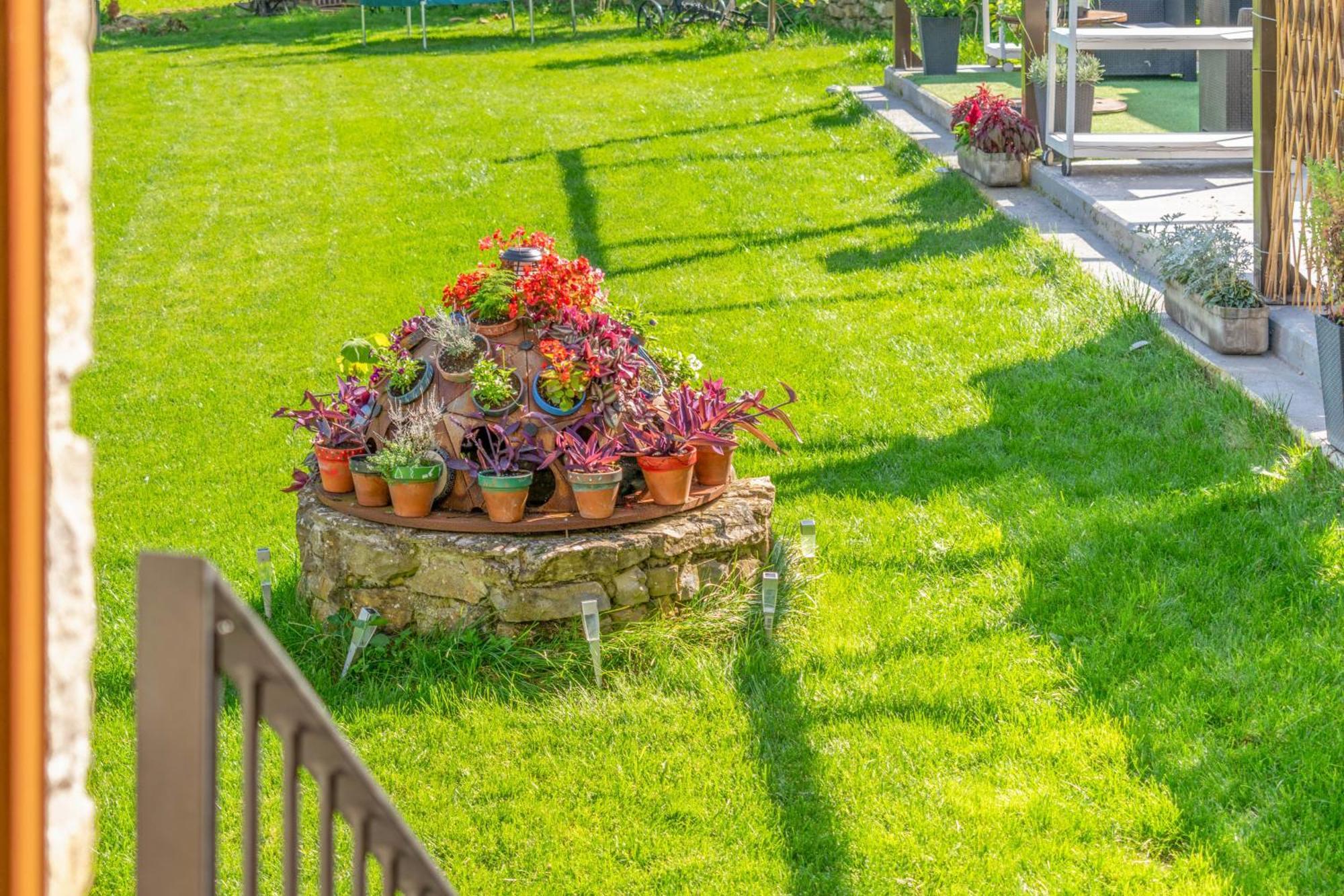 Acogedora Casa Rural Con Jardin Y Barbacoa Proxima A Pamplona Ilzarbe Esterno foto